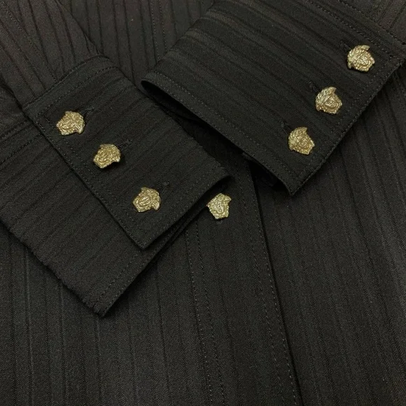 Versace Medusa Dress/Button-Up Shirt - Picture 4 of 10